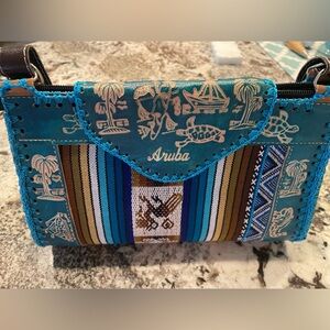 Tropical “Caribbean” Handcrafted Women's Crossbody/Purse